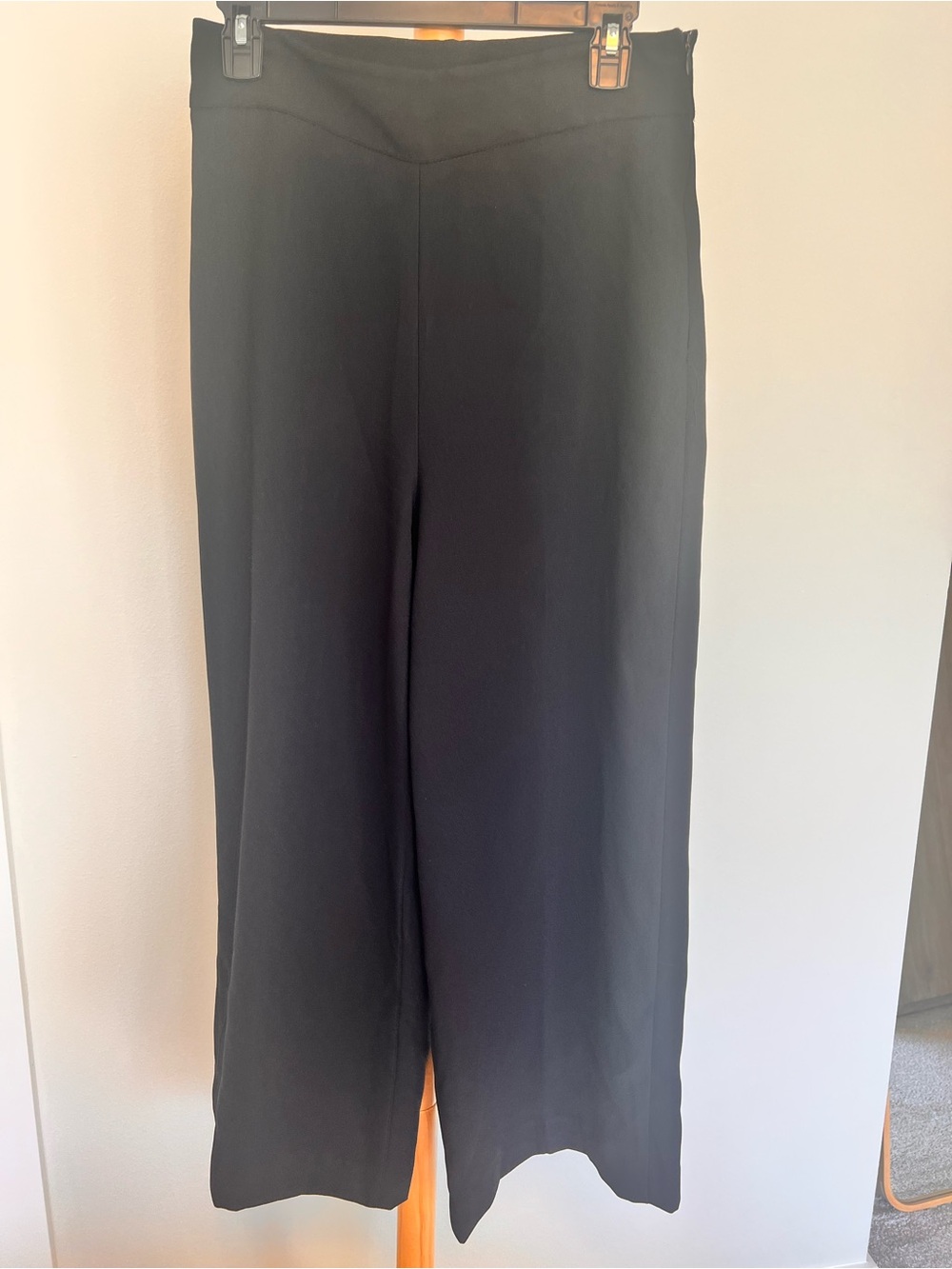 Zara Women’s A-Line Black Wide-Leg Palazzo Pants size M